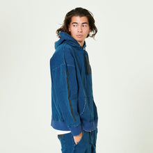 画像をギャラリービューアに読み込む, XJDP-FAR(ピグメント ビッグシルエットパーカー)BLUE - FLASH PACKER