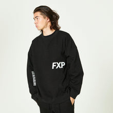 画像をギャラリービューアに読み込む, XJDSW-FXP(ジョグデニム ビッグシルエットスウェット)BLACK - FLASH PACKER