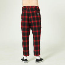 画像をギャラリービューアに読み込む, XNP-UK(オンブレチェック イージーパンツ)BLACK-RED - FLASH PACKER