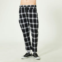 画像をギャラリービューアに読み込む, XNP-UK(オンブレチェック イージーパンツ)BLACK-WHITE - FLASH PACKER