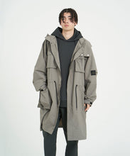 画像をギャラリービューアに読み込む, XJK-PRD(ナイロンロングコート)GREGE - FLASH PACKER