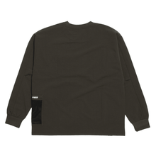 画像をギャラリービューアに読み込む, XNL-CUT(ストレッチナイロン L/S)OLIVE - FLASH PACKER