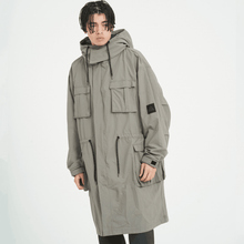 画像をギャラリービューアに読み込む, XJK-PRD(ナイロンロングコート)GREGE - FLASH PACKER