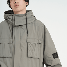 画像をギャラリービューアに読み込む, XJK-PRD(ナイロンロングコート)GREGE - FLASH PACKER