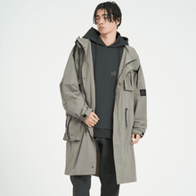 画像をギャラリービューアに読み込む, XJK-PRD(ナイロンロングコート)GREGE - FLASH PACKER