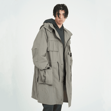 画像をギャラリービューアに読み込む, XJK-PRD(ナイロンロングコート)GREGE - FLASH PACKER