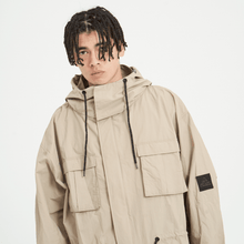 画像をギャラリービューアに読み込む, XJK-PRD(ナイロンロングコート)BEIGE - FLASH PACKER