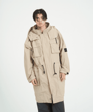 画像をギャラリービューアに読み込む, XJK-PRD(ナイロンロングコート)BEIGE - FLASH PACKER