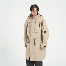 画像をギャラリービューアに読み込む, XJK-PRD(ナイロンロングコート)BEIGE - FLASH PACKER
