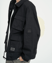 画像をギャラリービューアに読み込む, XJK-HUNT(コットンリップストップ・コーチJKT)BLACK - FLASH PACKER