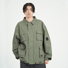 画像をギャラリービューアに読み込む, XJK-HUNT(コットンリップストップ・コーチJKT)OLIVE - FLASH PACKER