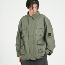 画像をギャラリービューアに読み込む, XJK-HUNT(コットンリップストップ・コーチJKT)OLIVE - FLASH PACKER