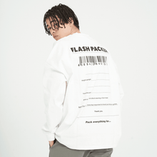 画像をギャラリービューアに読み込む, XLT-PRG(ヘビーオンスL/S TEE)WHITE - FLASH PACKER