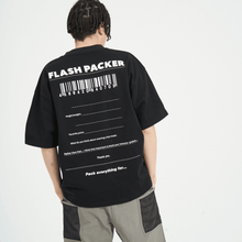 画像をギャラリービューアに読み込む, XT-PRG(ヘビーオンス TEE)BLACK - FLASH PACKER