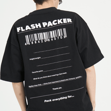 画像をギャラリービューアに読み込む, XT-PRG(ヘビーオンス TEE)BLACK - FLASH PACKER