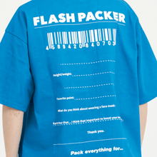 画像をギャラリービューアに読み込む, XT-PRG(ヘビーオンス TEE)BLUE - FLASH PACKER