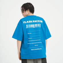 画像をギャラリービューアに読み込む, XT-PRG(ヘビーオンス TEE)BLUE - FLASH PACKER