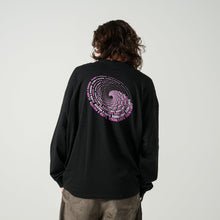画像をギャラリービューアに読み込む, XLT-CIRCLE（ビッグシルエットL/S TEE）BLACK
