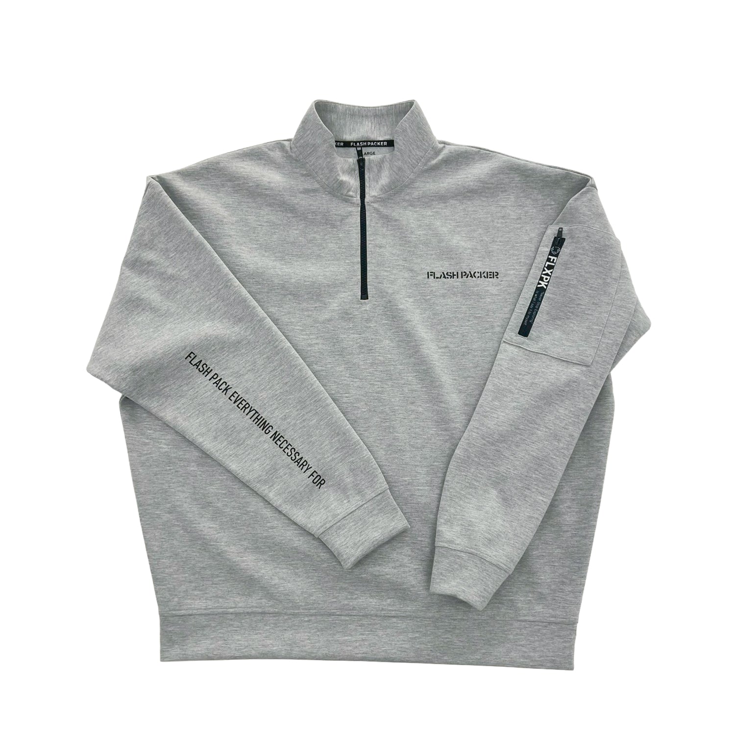 XP-AIR HALFZIP（エアテンション® ダンボールニット ジップパーカー
