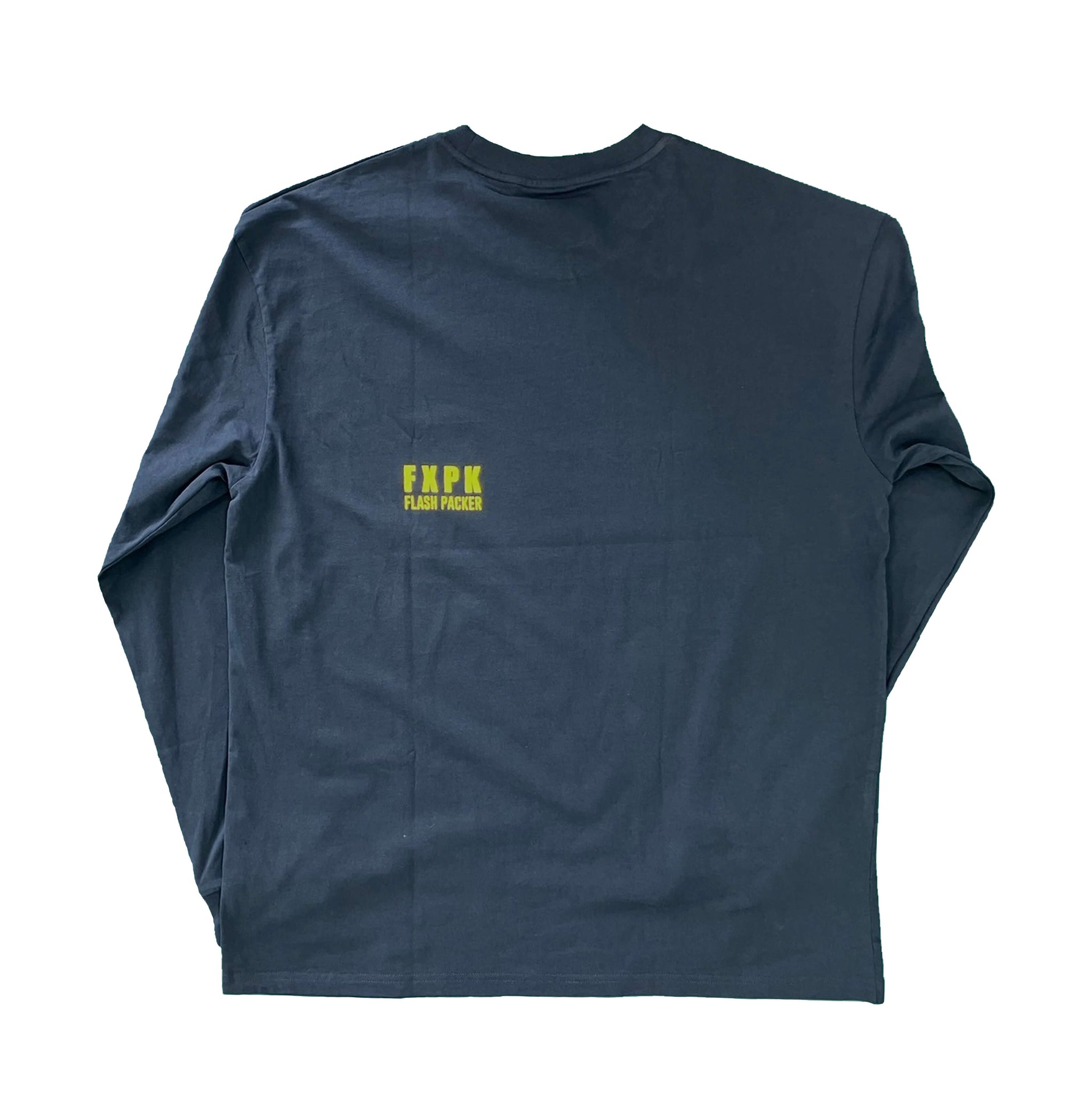 最終値下！HP200LX 10MBフラッシュパッカー付 XLT-COL (DrySilkyCotton® ロングスリーブTシャツ）NAVY - SHIRTS