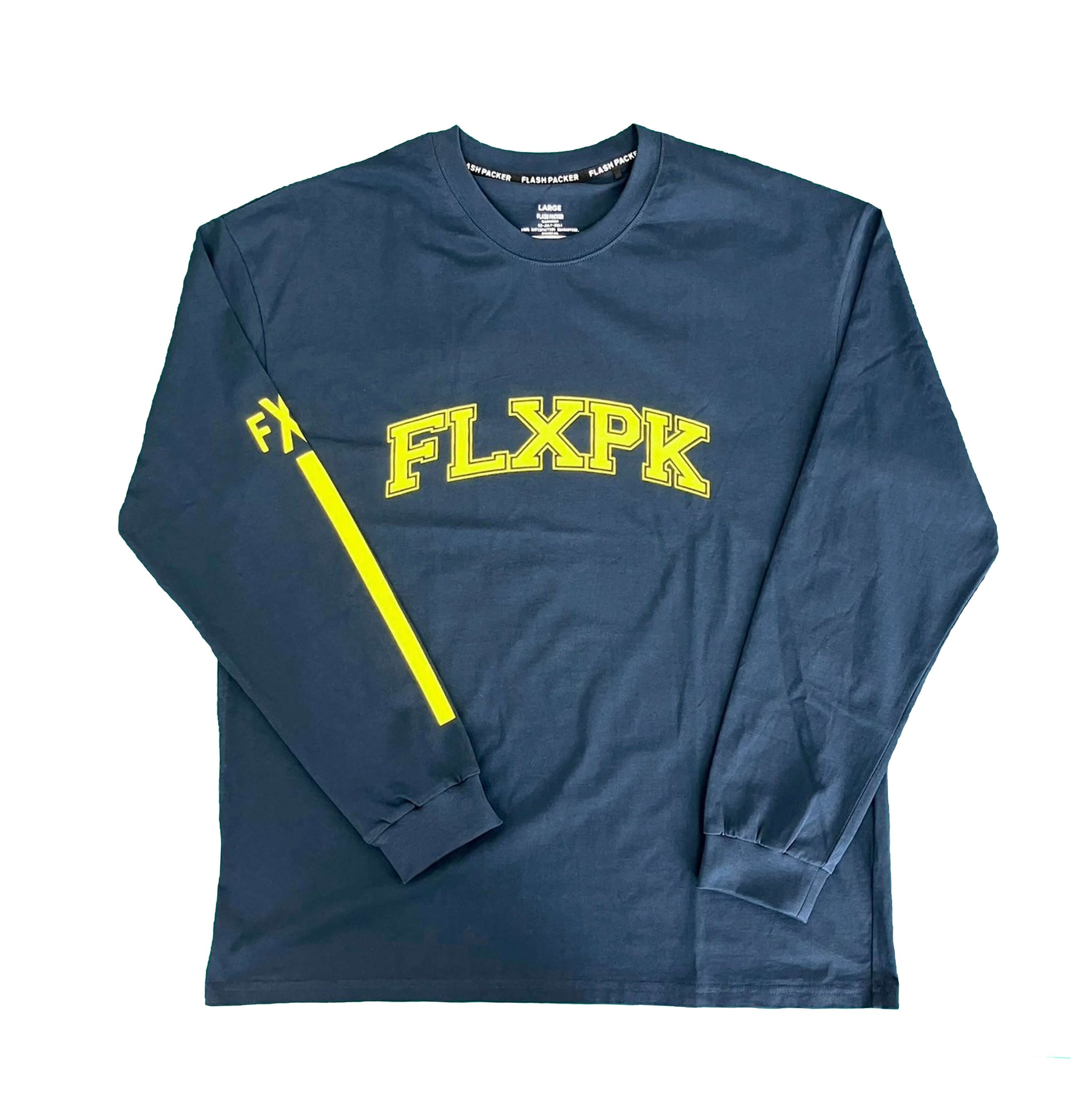 XLT-COL (DrySilkyCotton® ロングスリーブTシャツ）NAVY - SHIRTS