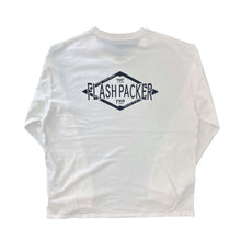 画像をギャラリービューアに読み込む, XLT-ROMB (DrySilkyCotton® ロングスリーブTシャツ）WHITE
