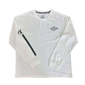 XLT-ROMB (DrySilkyCotton® ロングスリーブTシャツ）WHITE