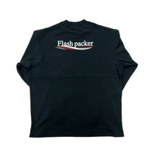 画像をギャラリービューアに読み込む, XSMLT-WV（Dry Silky Cotton®セミモックネック ロングスリーブTシャツ）BLACK
