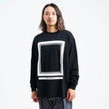 XＨLT-FLAME（極厚ビッグシルエット L/S TEE）BLACK
