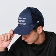 画像をギャラリービューアに読み込む, XM-NSE（ツイルメッシュ キャップ）NAVY
