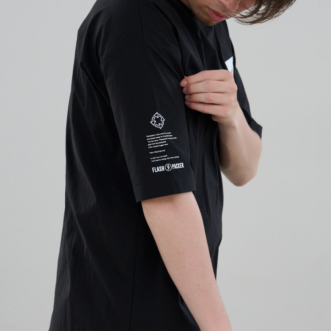 XTNC-TEE（コットンナイロン・カットソー）BLACK