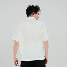 画像をギャラリービューアに読み込む, XW-SHIRTS（ワッフル・アロハシャツ）WHITE

