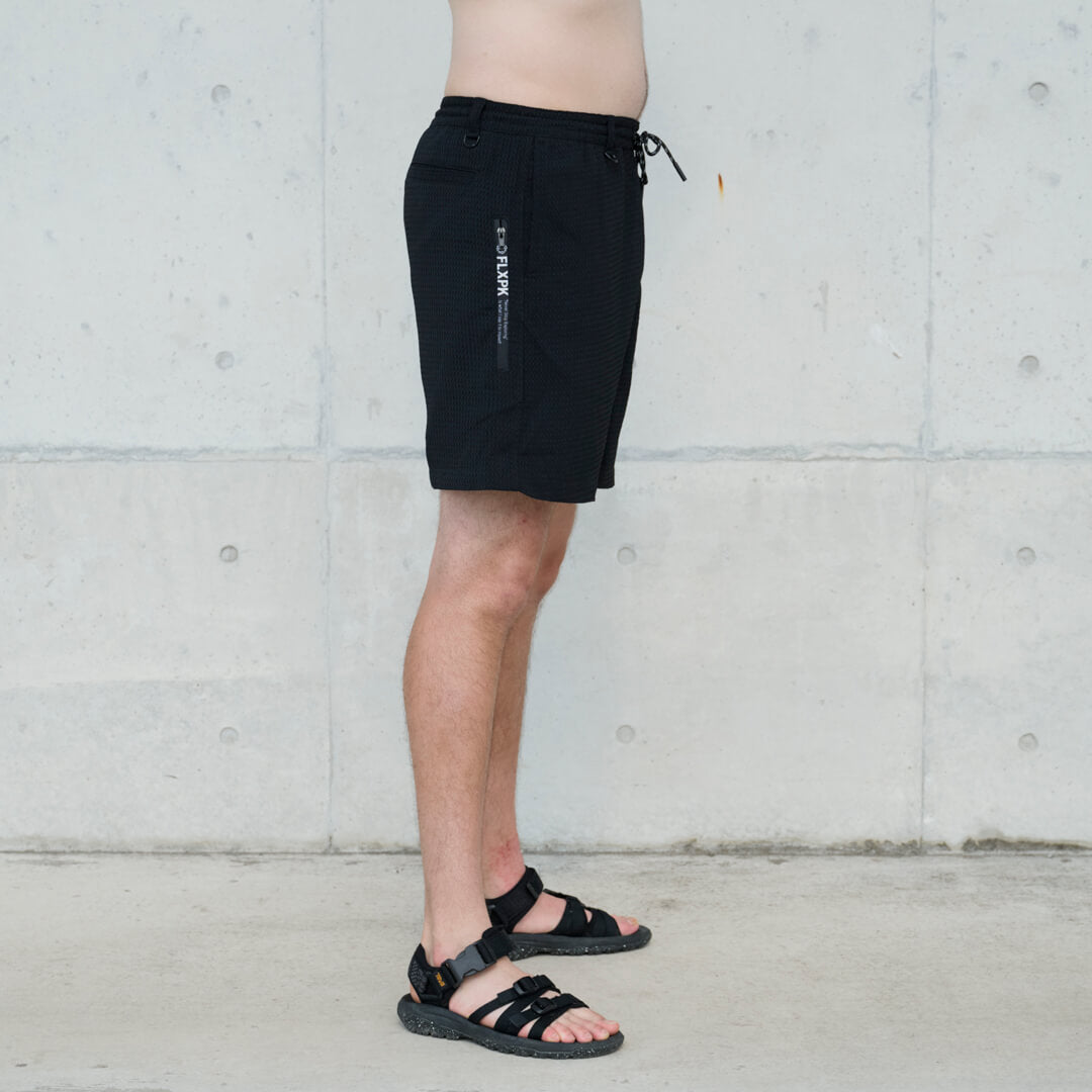 XW-SHORTS（ワッフル・ショーツ）BLACK