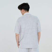 画像をギャラリービューアに読み込む, XPS-SHIRTS（プレミアムパイル オープンカラーシャツ）GRAY
