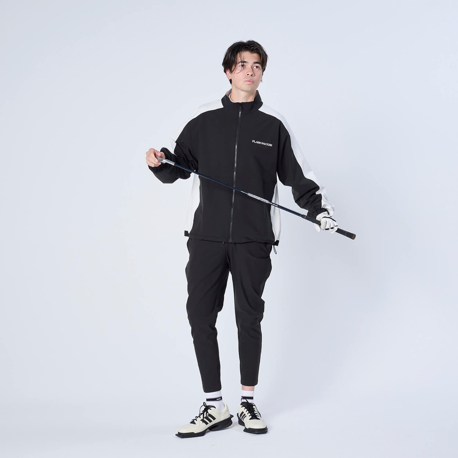 XJK-TRACKS（SOLOTEX® Eco-Hybrid トラックジャケット）BLACK