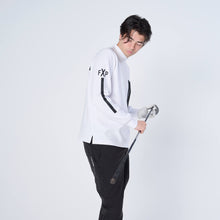 画像をギャラリービューアに読み込む, XLMK-PKT（ウルトラストレッチ モックネック ロングスリーブシャツ）WHITE
