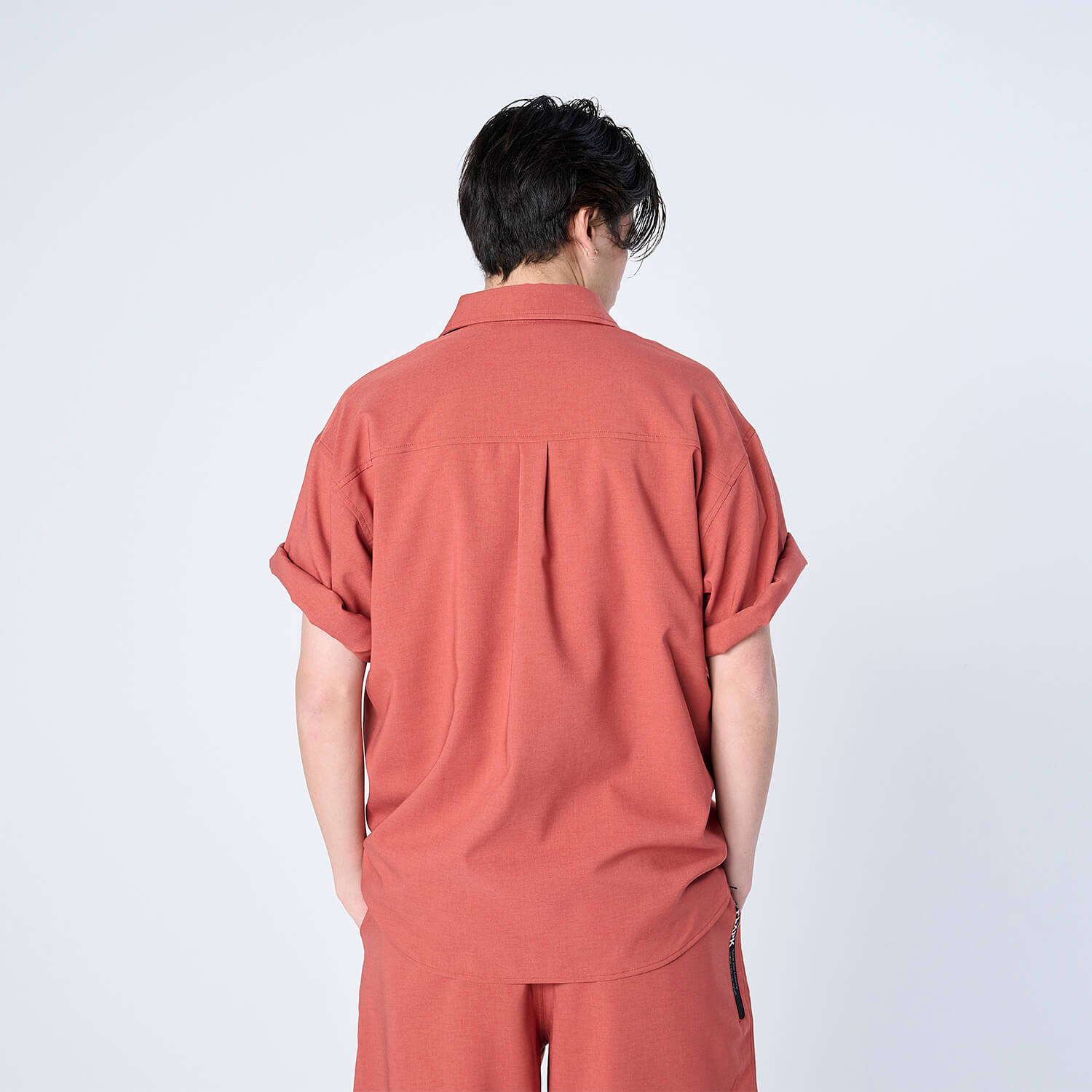 XRS-HUNTED (Reflax® ストレッチ S/Sシャツ）ORANGE - SHIRTS (シャツ