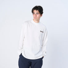 画像をギャラリービューアに読み込む, XSMLT-WV（Dry Silky Cotton®セミモックネック ロングスリーブTシャツ）WHITE
