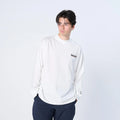 XSMLT-WV（Dry Silky Cotton®セミモックネック ロングスリーブTシャツ）WHITE