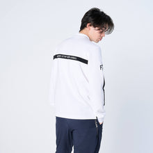 画像をギャラリービューアに読み込む, XLMK-PKT（ウルトラストレッチ モックネック ロングスリーブシャツ）WHITE
