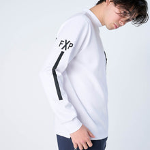 画像をギャラリービューアに読み込む, XLMK-PKT（ウルトラストレッチ モックネック ロングスリーブシャツ）WHITE
