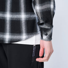 画像をギャラリービューアに読み込む, XNP-UK SHIRT（オンブレチェック シャツジャケット）BLACK
