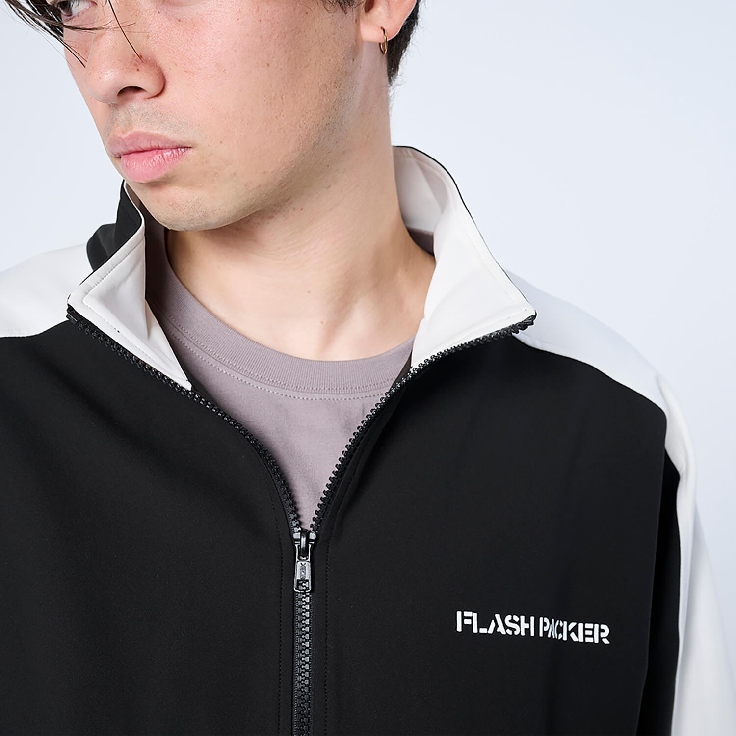 XJK-TRACKS（SOLOTEX® Eco-Hybrid トラックジャケット）BLACK