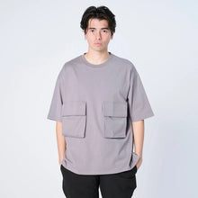 画像をギャラリービューアに読み込む, XWPT-PKT（Dry Silky Cotton® ポケットTシャツ）GRAY
