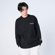 画像をギャラリービューアに読み込む, XSMLT-WV（Dry Silky Cotton®セミモックネック ロングスリーブTシャツ）BLACK
