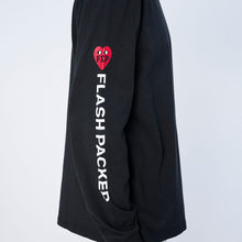 画像をギャラリービューアに読み込む, XLT-HRT（Dry Silky Cotton®ロングスリーブTシャツ）BLACK
