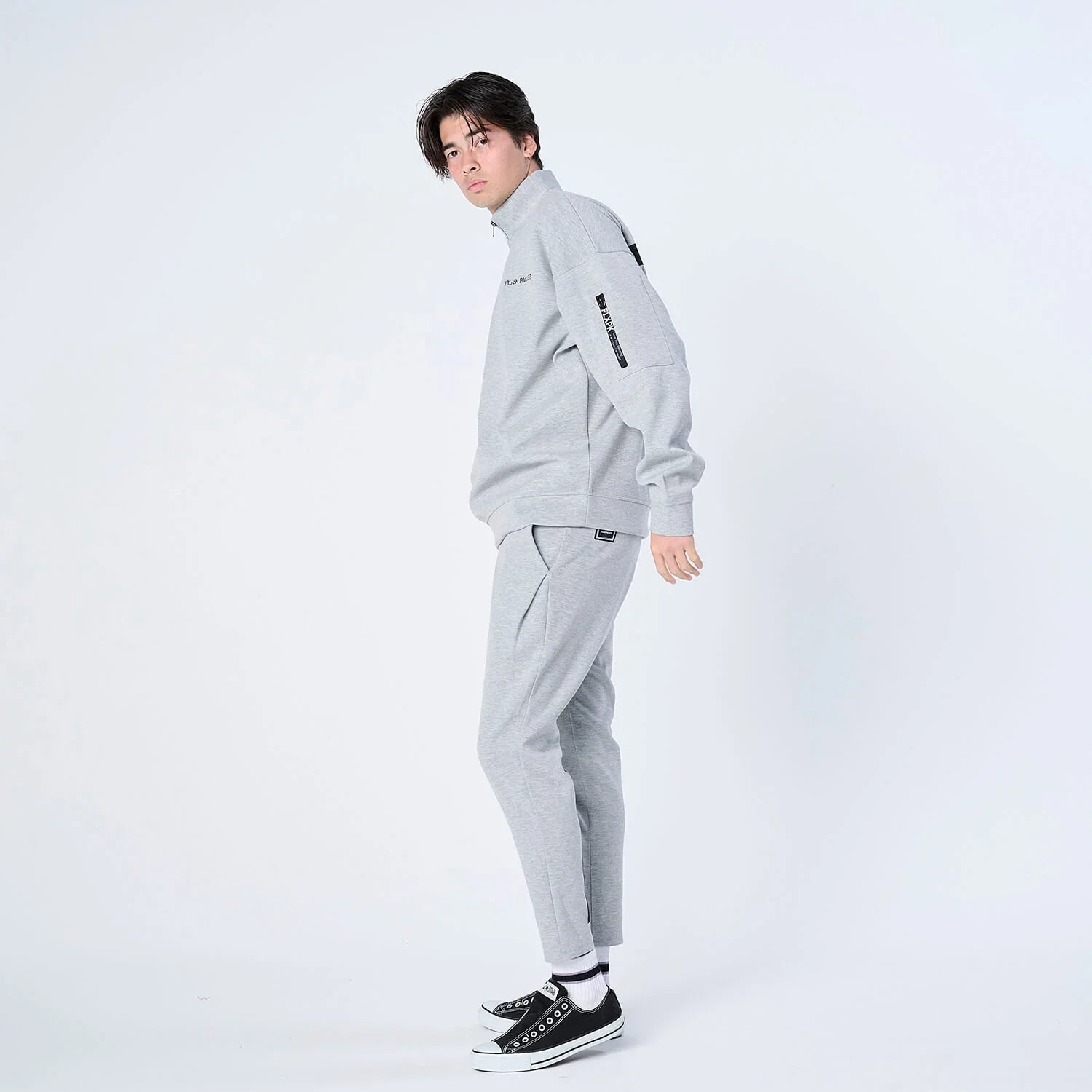 XP-AIR HALFZIP（エアテンション® ダンボールニット ジップパーカー