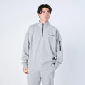 XP-AIR HALFZIP（エアテンション® ダンボールニット ハーフジップスウェット）GRAY