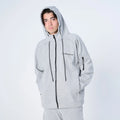 XP-AIR PARKA（エアテンション® ダンボールニット ジップパーカー）GRAY