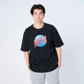 XT-EARTH（Dry Silky Cotton® インクジェットプリントTシャツ）BLACK
